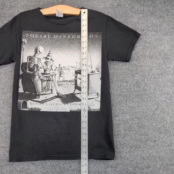 Alstyle Social Distortion Mommy's Little Monster T-Shirt Mens Small Black Cotton - Picture 14 of 16